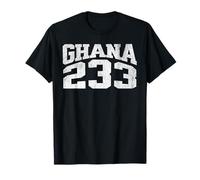 Ghana Area code 233 Africa T-Shirt