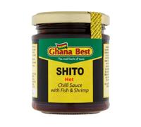 Ghana Best Shito Hot Chili Sauce with Shrimp 250g
