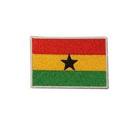 Ghana Country Flag Logo Patch Embroidered Applique Ghana National Flag Patch Iron On Patch Sew On Patch Emblem