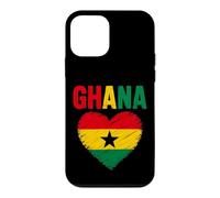Ghana Flag Heart Ghanaian Pride Case for iPhone 12 mini