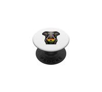 Ghana Flag Heart Pride Country Heritage Elephant Ghanaian PopSockets Adhesive PopGrip