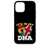 Ghana Ghanaian UK England Mixed It's In My DNA Flag Day Case for iPhone 12 mini
