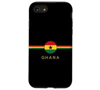 Ghana Heritage Flag Crest Art Minimal Design Ghanaian Roots Case for iPhone SE (2020) / 7/8