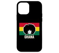 Ghana woman Ghanaian Flag girl face Case for iPhone 12 mini