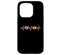 Ghanaian heritage UK Ghana British Flag Ghanaian Flag Case for iPhone 15 Pro
