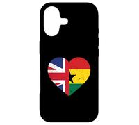 Ghanaian heritage UK Ghana British Flag Ghanaian Flag Case for iPhone 17