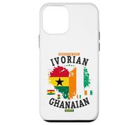 Ghanaian Ivory Coast Roots Women Idea & Ivorian Ghana Flag Case for iPhone 12 mini