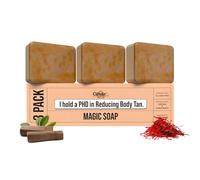 GHAR SOAPS Magic Sandalwood & Saffron Soap For The Bath | Paraben Free | Chandan & Kesar Bath Soap | Handcrafted Soaps For Radiant Skin | Skin Clarifying Soap For Men And