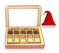 Ghasitaram Gifts Christmas Gifts - 20 pcs Assorted Bites 500 GMS Hamper Box