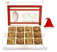 Ghasitaram Gifts Christmas Gifts - Assorted Healthy Seeds Sweets Box 12 pcs 240 GMS