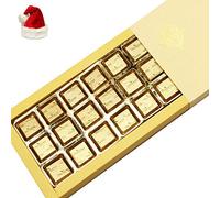 Ghasitaram Gifts Christmas Sugarfree Chocolates - 24 Cavity Classic Assorted Sugarfree Chocolates Box