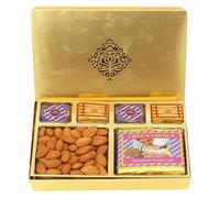 Ghasitaram Gifts Diwali Gifts Diwali Chocolates - Chocolate Almonds Cracker Box