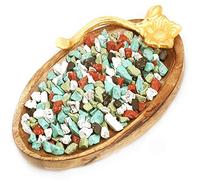 Ghasitaram Gifts Diwali Gifts Diwali Chocolates - Wooden Stone Chocolate Platter
