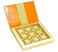 Ghasitaram Gifts Diwali Gifts Diwali Sugarfree Chocolates - Royal 9 pcs Mixed Nuts Sugarfree Chocolate Box