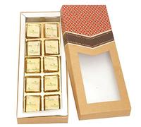 Ghasitaram Gifts Diwali Gifts Diwali Sweet - 10 pcs MEWA Bites Kraft Box