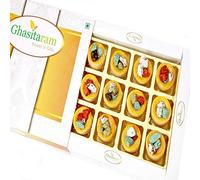 Ghasitaram Gifts Diwali Gifts Diwali Sweets - Rock Chocolate Cups 12 pcs