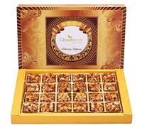 Ghasitaram Gifts Diwali Gifts - Gud (Jaggery) Dryfruit Bites 24 pcs No Added Sugar |Diwali,Holi,Rakhi,Valentine,Christmas,Birthday,Anniversary,Gift for Her,Him,Mothers Day,Fathers Day|