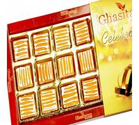 Ghasitaram Gifts Indian Sweets - Diwali Gifts Sweets - Mango Bite 18 pcs