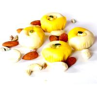 Ghasitaram Gifts Indian Sweets - Sugar Free Sweets - Mango Twin Pedas 800 GMS