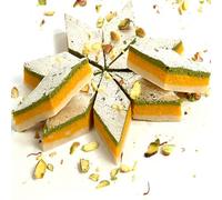 Ghasitaram Gifts Indian Sweets - Sugar Free Tirangi Katli (400 GMS)