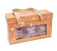 Ghasitaram Gifts Jaiccha 3 Jars Orange Box with Bites and Cookies |Gift for Diwali,Holi,Rakhi,Valentine,Christmas,Birthday,Anniversary,Her,Him|