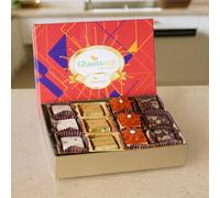 Ghasitaram Gifts Jaiccha Assorted Bites in Premium Box 12pcs |Diwali Gifts,Holi,Rakhi,Valentine,Christmas,Birthday,Anniversary,Gift for Her,Him,Mothers Day,Fathers Day|