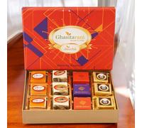 Ghasitaram Gifts Jaiccha Best Assorted Bites 12 pcs in Premium Box|Gift for Diwali,Holi,Valentine,Birthday,Anniversary,Gift for Her,Him,Mothers Day,Fathers Day|