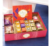 Ghasitaram Gifts Jaiccha Big Hamper Tray with Best Bites, Crunchy Cashew,Flavour Raisins, MEWA Bites & Cookies|Gift for Diwali,Holi,Valentine,Birthday,Anniversary,Her,Him,Mothers Day,Fathers Day|