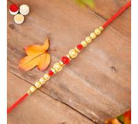 Ghasitaram Gifts Jaiccha Rakhi for Brother Rakhis Online 6210 Pearl Rakhi