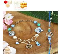 Ghasitaram Gifts Jaiccha Rakhi for Brother Rakhis Online BRS24-027- Evil Eye Tree of Life Bhaiya Bhabhi Rakhi with 400 GMS of Besan Barfi