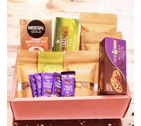 Ghasitaram Gifts Jaiccha Rust Hamper Box wit Pouches |Gift for Diwali,Holi,Rakhi,Valentine,Christmas,Birthday,Anniversary,Her,Him|