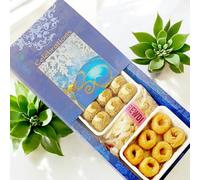 Ghasitaram Gifts Lohri Sweets - Til Laddoo, Revadi and Khajoor Hamper