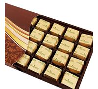 Ghasitaram Gifts Valentines Gift Valentines Day Chocolates for Girlfriend/Boyfriend/Husband and Wife Valentines Special Chocolate Valentines Gifts- Brown Assorted Chocolate Box
