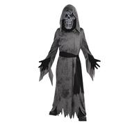 Dark Ghastly Ghost Ghoul Boys Halloween Fancy Dress Kids Childrens Child Costume, Size Medium / UK 8-10 Years