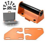 GHASYXL Handle & Hinge Kit for Blackstone 28”/36”/44” Griddles Lid Hinge Kit for Converts Hard Cover into Hinged Lid Fits Grills with 2+ Holes on One Side of Plate No Drilling Required Rapid Setup