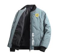 GHAYUCR Men's Puffer Jacket Is.le Of M.a.n T.T, Winter Lightweight Puffer, For Outdoor Activities, Cold And Rainy Days, camping(Green,2XL)