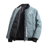 GHAYUCR Mens Puffer Jackets Ca.giv_a, With Hood Full Zipper Coats, For Outdoor Activities, Cold And Rainy Days, camping(Green,XL)