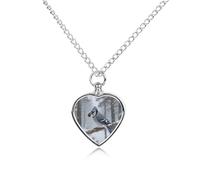 GHBNK Cremation Necklace for Ashes Birds on The Tree Pet Urn Necklace 27.6" Adjustable Chain Memorial Dog Cat Jewelry Keepsake with Filling Kit Sympathy Gift