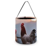GHBNK Halloween Trick Or Treat Bags Animal Chickens Halloween Treat Bags Halloween Bags Candy Basket Tote, Style, One Size