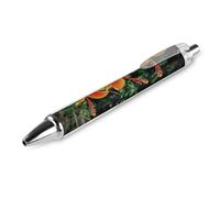 GHBNK Hawaii Flowers Ballpoint Pens Retractable Ball Point Pens Black Ink 0.5mm Fine Point Smooth Writing Pen Office Supplies 1 PCS