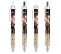 GHBNK Large Mexican Tarantula Ballpoint Pens Retractable Ball Point Pens Black Ink 0.5mm Fine Point Smooth Writing Pen Office Supplies 4 PCS