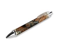 GHBNK Longhorn Beetle Bark Ballpoint Pens Retractable Ball Point Pens Black Ink 0.5mm Fine Point Smooth Writing Pen Office Supplies 1 PCS