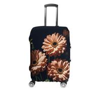 GHBNK Luggage Covers for Suitcase Travel Luggage Case Cover Beautiful Retro Flowers Luggage Protector Suitcase Cover Washable Stretch Suitcase Protector Fits 19-32 Inch Luggage, style, Small