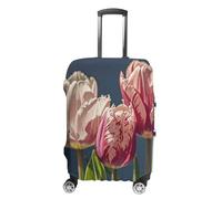GHBNK Luggage Covers for Suitcase Travel Luggage Case Cover Flowers Luggage Protector Suitcase Cover Washable Stretch Suitcase Protector Fits 19-32 Inch Luggage, style, Small