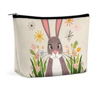 GHBNK Makeup Bags for Women Portable Cosmetic Bag Funky Animal Bunny Humor Travel Makeup Case Organizer Toiletry Bag, style, One Size