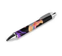 GHBNK Radiant Phoenix Ballpoint Pens Retractable Ball Point Pens Black Ink 0.5mm Fine Point Smooth Writing Pen Office Supplies 1 PCS