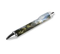 GHBNK River Valley Beast Ballpoint Pens Retractable Ball Point Pens Black Ink 0.5mm Fine Point Smooth Writing Pen Office Supplies 1 PCS