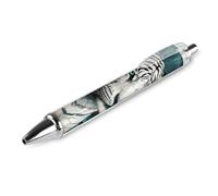 GHBNK Tiger in Jungle Ballpoint Pens Retractable Ball Point Pens Black Ink 0.5mm Fine Point Smooth Writing Pen Office Supplies 1 PCS