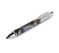GHBNK Wolf on The Mountain Ballpoint Pens Retractable Ball Point Pens Black Ink 0.5mm Fine Point Smooth Writing Pen Office Supplies 1 PCS