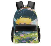 GHBNK Yellow - Haired Elf Laptop Backpack for Men 16.5 Inch Travel Backpack Work Casual Daypack Computer Bag